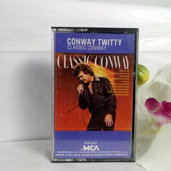 Vintage Conway Twitty Classic Conway Cassette Tape Vintage - Picture 2 of 11